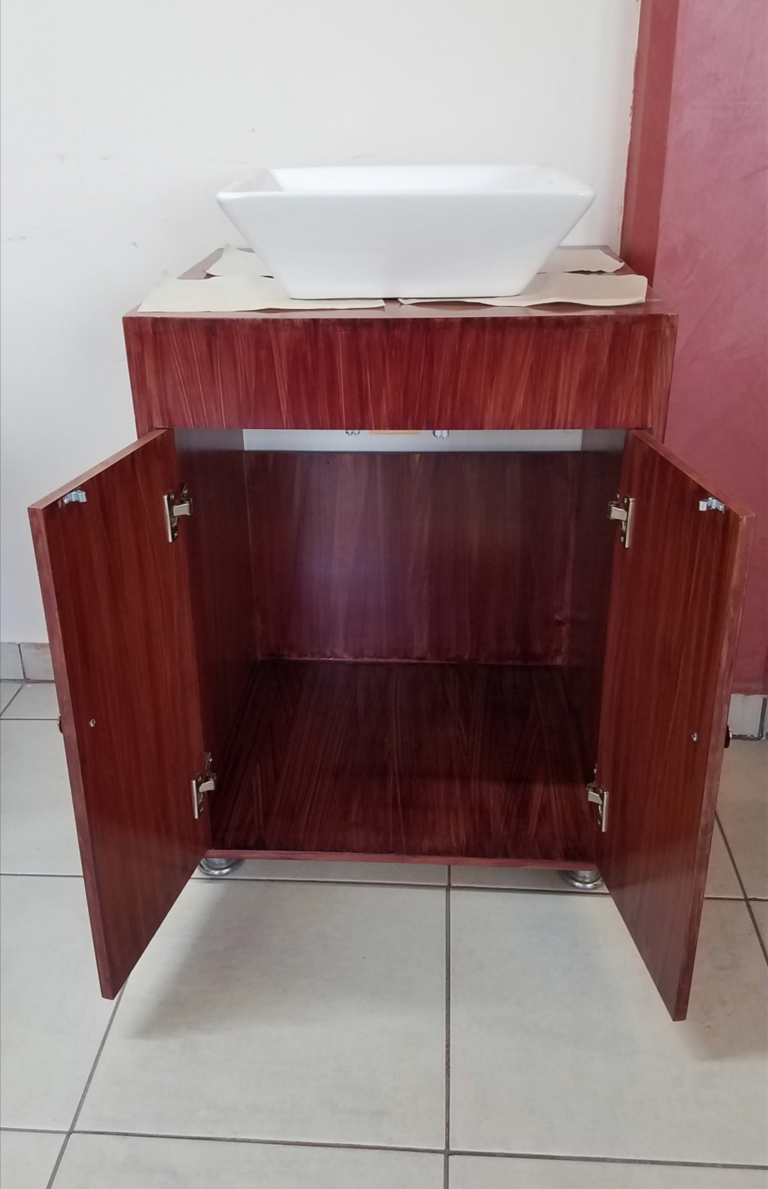 LAVABO GRANDE  CAOBA