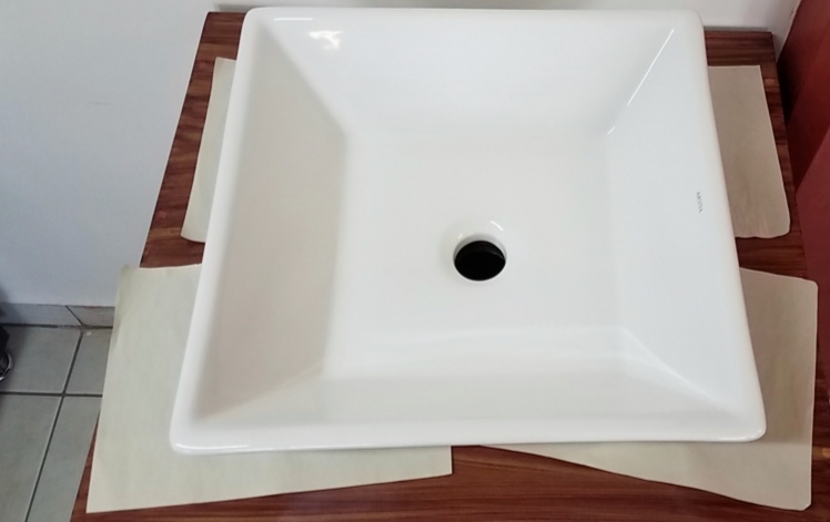 LAVABO GRANDE  CAOBA
