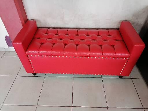 PIE DE CAMA MATRIMONIAL CON CODERA 