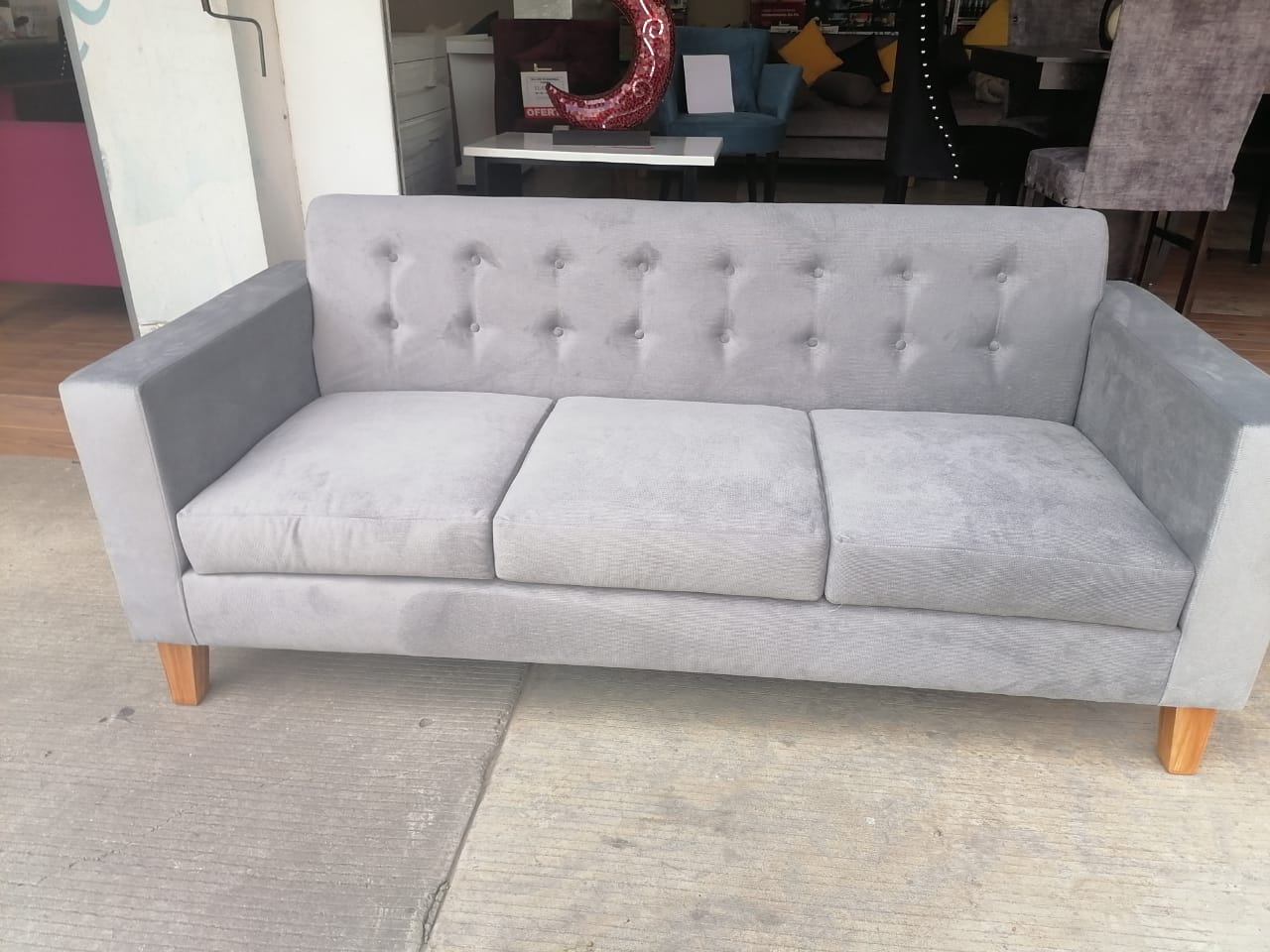 SILLON DE TRES PLAZAS